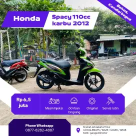 Honda Spacy 110cc Karbu Tahun 2012 Pajak Off