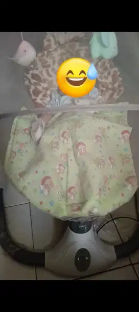 Dijual Bouncer Baby ayunan elektrik Support Music,Bluetooth dan USB.