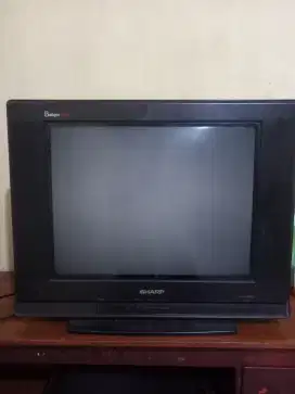 Di jual tv tabung bekas merk sharp 21