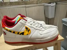 Dijual Nike Air Force 1 LX Year Of The Tiger Yellow Orange Tail