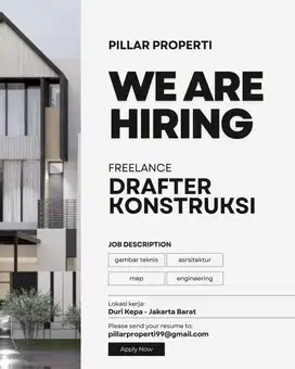 Drafter freelance perusahaan konstruksi