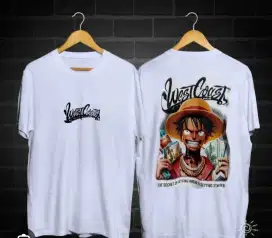 Kaos one piece luffi