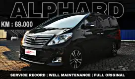 [Km69rb ONLY] ALPHARD G 2013 MDL 14 PILOT SEAT KONDISI ISTIMEWA LOW KM