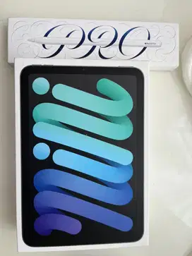 Apple Ipad Mini 7 128gb dan Apple Pencil Pro