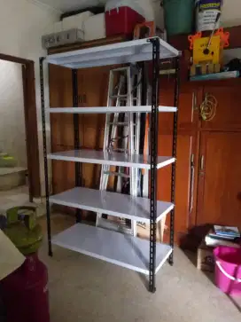 Rak besi rak siku rak buku