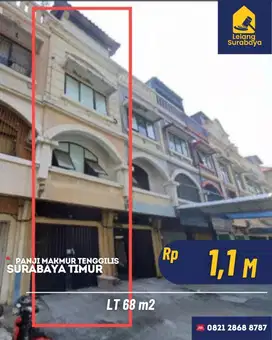 Ruko Surabaya Timur   Panji Makmur Tenggilis