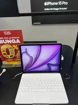 IPAD AIR 13 (M3) bunga 0%, free admin, tenor 14 free 2