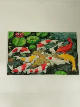 Lukisan ikan koi