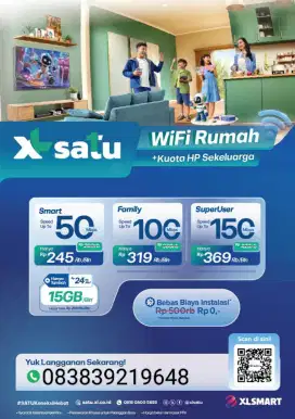 Promo wifi XLsatu murah