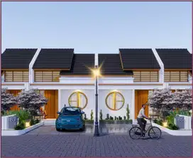Rumah Murah Jogja Ada Pos Security Nuansa Jepang Area Exit Tol Sentolo
