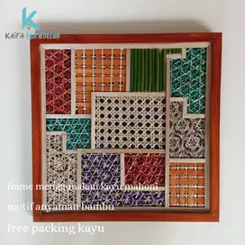 Walldecor/hiasan dinding bambu aesthetic Walldecor/hiasan dinding este
