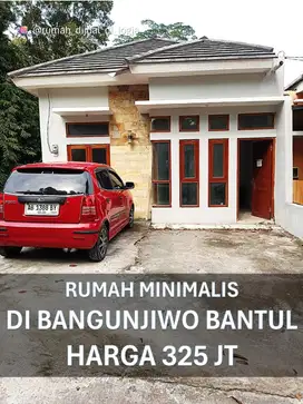 Rumah dekat Kampus UMY di Sribitan Bangunjiwo Kasihan Siap Huni
