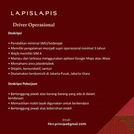 Driver Operasional