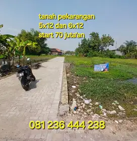 Tanah Pekarangan karangpuri wonoayu 70 jutaan