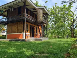 Dijual tanah sdh ada pohon durian dan villa di cariuk