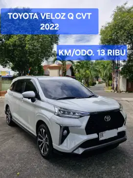 [KM 13 RIBU] TOYOTA AVANZA VELOZ 1.5 Q MATIC 2022