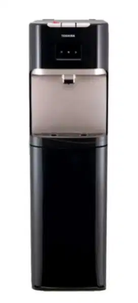 Toshiba dispenser standing.