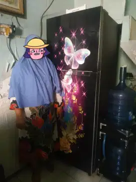 Kulkas samsung 2 pintu jumbo tinggi besar