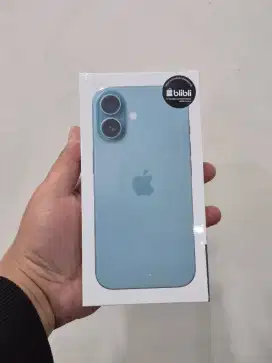 iPhone 16 128 New iBox Blibli Warna TEAL