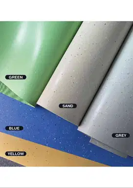 Lantai Karpet Vinyl Romansa Homogeneus / Vinyl Flooring Roll PVC Plain