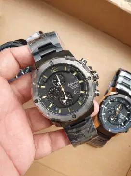 Alexandre christie 6410 hitam grey original garansi mesin 1 tahun