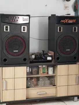 Speaker Aktif Sanken, Bonus VCD Polytron + Mic manual