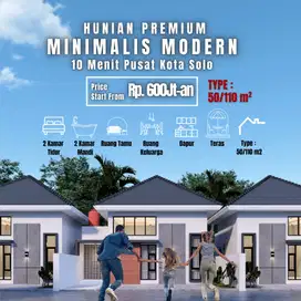Hunian Asri Kartasura | Legalitas SHM Aman | Carport 2 Mobil