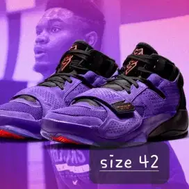 Sepatu basket jordan zion 2 out of this world
