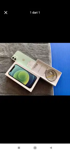 iPhone 12 mini 64GB Second iBox bergaransi fullset