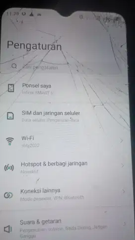 Hp infinix smart.6 jual cepet