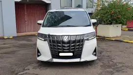 Km30rb toyota alphard g atpm tss 2023 putih sunroof pilotseat