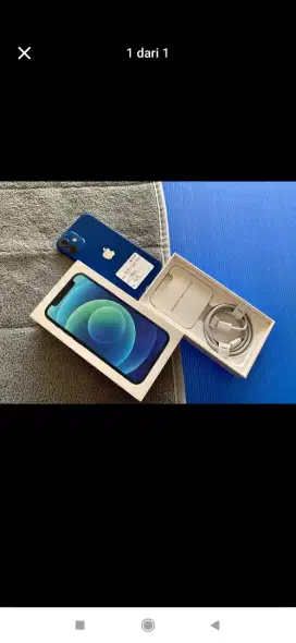 Iphone 12 mini 256GB SEcond iBox bergaransi