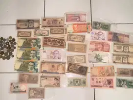 DIJUAL UANG KUNO ASLI INDONESIA & LN