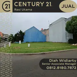 DIJUAL KAVLING POSISI HOEK DI DALAM CLUSTER KOTA WISATA CIBUBUR
