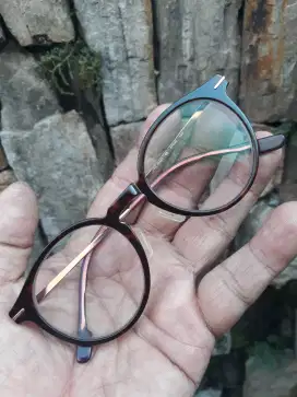 Antik vintage frame kacamata baca merk hang ten USA mulus like new
