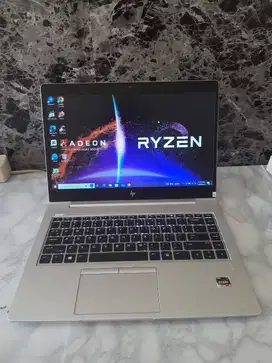 HP Elitebook 745-G5, AMD Ryzen 5 2500U PRO, 16GB,Nvme 256GB,Layar 14in