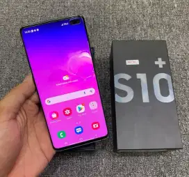 Samsung Galaxy S10 plus Ram 8Gb/128Gb lengkap
