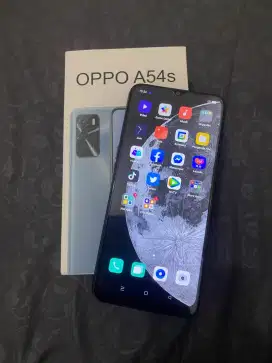 Oppo a54s 6/128 lengkap