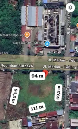 TANAH DI MEDAN DI JUAL
