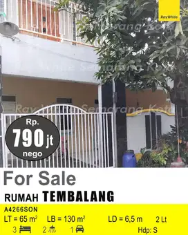DIJUAL RUMAH DI TEMBALANG A4266