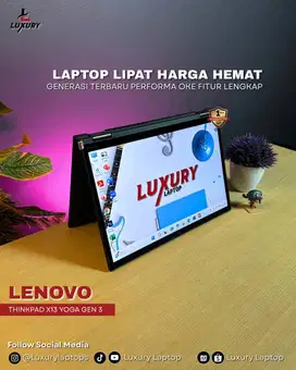 LAPTOP LENOVO THINKPAD X13 GEN 3 CORE I7 12TH RAM 32GB SSD SECOND