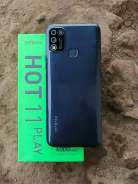 Di jual infinik hot 11 play ram 4/64