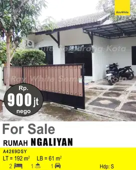 DIJUAL RUMAH DI NGALIYAN A4269