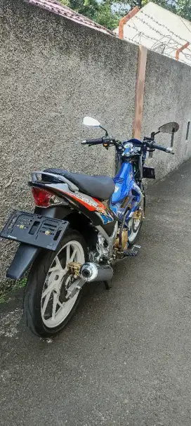 Satria FU CBU Biru Hitam 2005