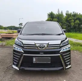 Toyota Vellfire 2.5 G TSS New Edition Facelift 2022 2023 Hitam Sensing