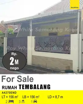DIJUAL RUMAH DI TEMBALANG A4270