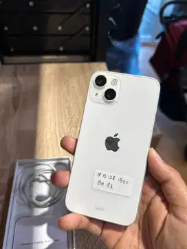 IPHONE 13 128GB PUTIH MULUS MURAH