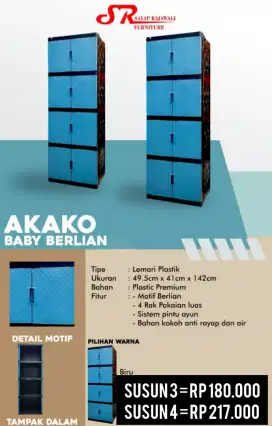 Berbagai macam lemari akako termurah di jogja(sa)