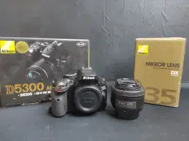 Murah nikon d5200 + lensa 35mm f1.8