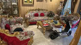 Jual kursi mewah jati 99%mulus sperti baru